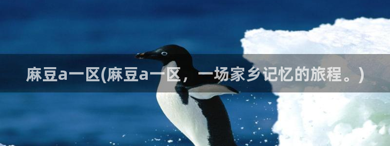 麻豆专区二：麻豆a一区(麻豆a一区，一场家乡记忆的旅程。)