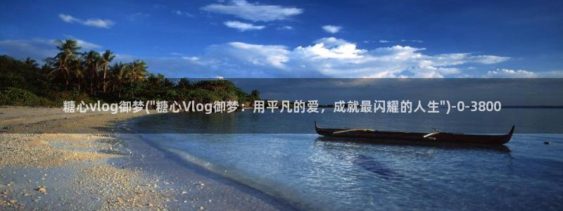 糖心的vlog