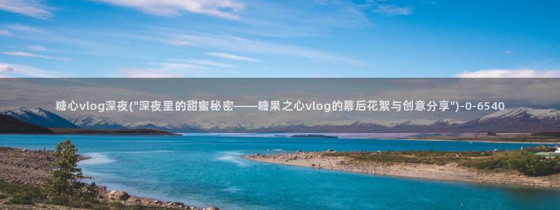 糖心vlog官