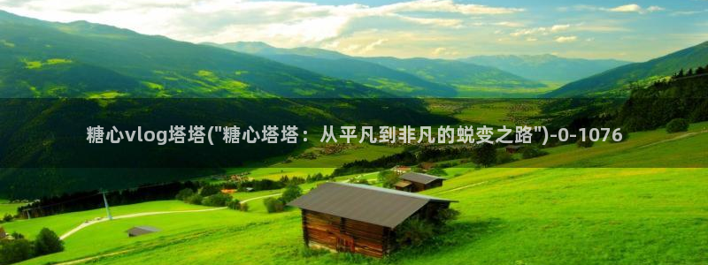 糖心vlog小二