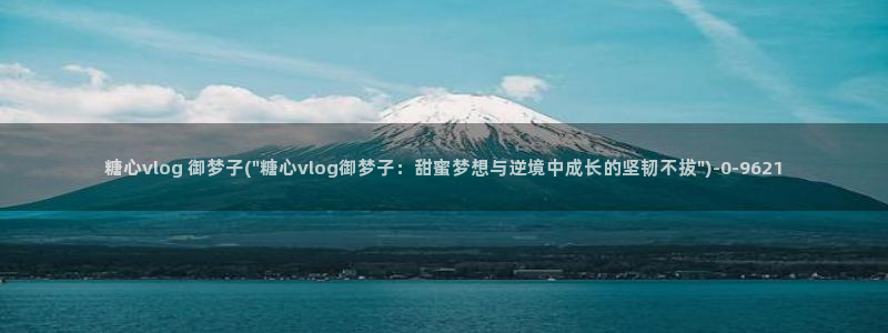 糖心vlog?